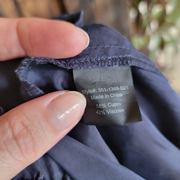 Jenni Kayne Rio Cupro Drawstring Pants Sz M - Picture 4 of 6